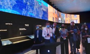 Lubuska delegacja misji gospodarczej podczas zwiedzania najbardziej zaawansowanych technologicznie pawilonów EXPO